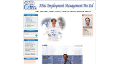 Desktop Screenshot of apacmanagement.com